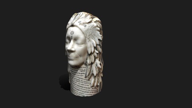 tracey cabeça cerâmica - modelo 3d carmarthen escola de arte ysgol gelf caerfyrddin karlsedgwick 149fb34 3d print model - Mito3D