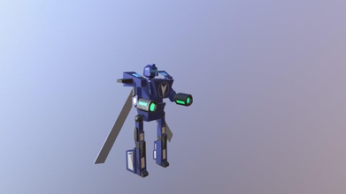 transforming robot - 3d model matthew meyers darthobsidian 4b28568 modeled animated class uvu 3d print model - Mito3D