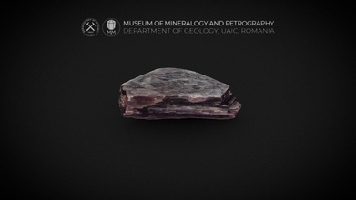 traslucido libro lavanda lepidolite 3d modello Museo mineralogia petrografia uaic mineralogypetrographymuseum c8518c6 3d print model - Mito3D