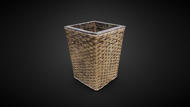trash can dirty old 3d scan - download free model grafi zdenkoroman 2bad3d0 photogrammetry lowpoly 3d print model - Mito3D
