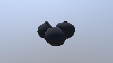 trashbags - 3d model prof tanner rwt07a 03e32df simple low-poly colored materials instead textures use destructive vr game coming soon 3d print model - Mito3D