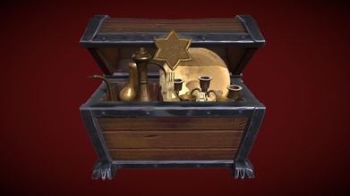 treasure chest - 3d model avbcreates 6d42288 3d print model - Mito3D