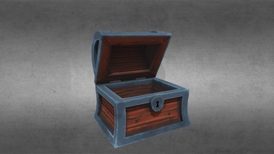 treasure chest - 3d model kyebaker 8c15433 3d print model - Mito3D