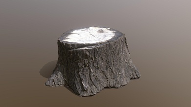 tree stump - 3d model mbroeska 68d41be tree&rsquo s 3d print model - Mito3D