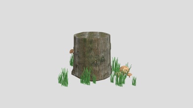 tree stump - download free 3d model alexisturner 2fe68d4 3d print model - Mito3D