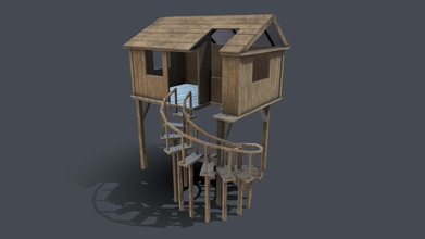 treehouse - 3d model antonyurevich 27cd4ee 3d print model - Mito3D