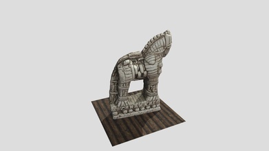 trojan horse - download free 3d model ertugrulaydin c66791c 3d print model - Mito3D
