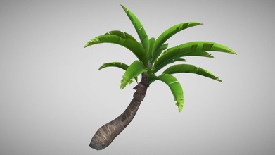 tropical tree - buy royalty free 3d model ostrich33 335590e 3d print model - Mito3D