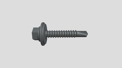 tsbw5 5-32-3 - download free 3d model evolution fasteners evolutionfasteners 797620f tsbw55-32-3 designed fixing cladding roofing applications hot cold rolled purlins rails description hex washer head self-drilling screw size 55mm x 32mm box quantity 250 3d print model - Mito3D