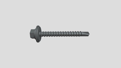tsbw5 5-50-3 - download free 3d model evolution fasteners evolutionfasteners 0ae08a7 tsbw55-50-3 designed fixing cladding roofing applications hot cold rolled purlins rails description hex washer head self-drilling screw size 55mm x 50mm box quantity 100 3d print model - Mito3D