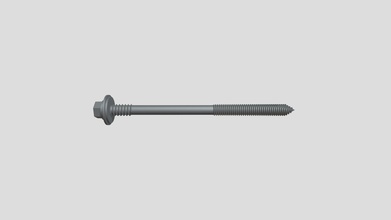 tsbwht6 3-100-gp - download free 3d model evolutionfasteners2 0893887 tsbhwt63-100-gp designed fixing cladding roofing applications timber description gash point tip composite panel fastener size 63 x 1000mm box quantity 100 3d print model - Mito3D