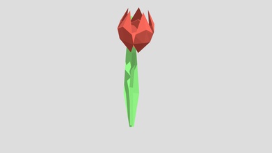 tulip - téléchargement gratuit modèle 3d mi ko ec9678e jolie tulipe quiconque de profiter 3d print model - Mito3D