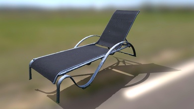 chaise longue 01 acheter royalties libre 3d modèle pamstv a8cd8e4 3d print model - Mito3D