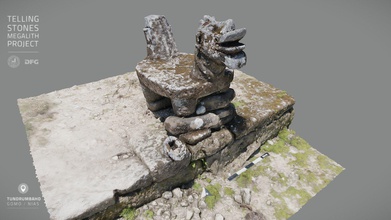 Tundrumbaho heykel 01 Osa 3 boyutlu model söylüyorum taşlar megalit proje anlatan ac0b4ac 3d print model - Mito3D