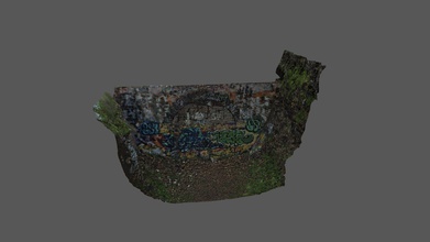 tunnel mesh - download free 3d model mark mgs 72fc9ae entrance historic eden hills p40 laser scan 3d print model - Mito3D