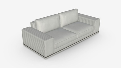 assento de dois moderno sofá - comprar royalty free 3d modelo hq3dmod aivisastics 268f490 3d print model - Mito3D