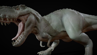 Tyrannosaurus rex 3d Modell nimmtshissawada 6eb9b66 3d print model - Mito3D