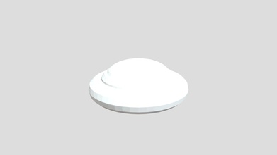 ufo - download free 3d model nateczero 4792a41 simple you can use game render 3d print model - Mito3D