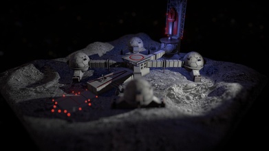 ufo base lunar Comprar realeza livre 3d modelo Ralph's oficina Ralphedenbag 016c0af 3d print model - Mito3D