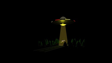 ufo alien abduction - 3d model rebecca rebeccakerr c55d173 3d print model - Mito3D