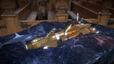 UFO Fallschirmspringer Boot Kaufen Lizenzgebühren frei 3d Modell Ralphs Werkstatt ralphedenbag anderson gerry Mixer Flugzeug 3d print model - Mito3D