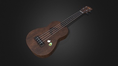 ukulele aloha stikers acquistare royalty gratuito 3d modello Ripristina reset6 31ecb35 3d print model - Mito3D