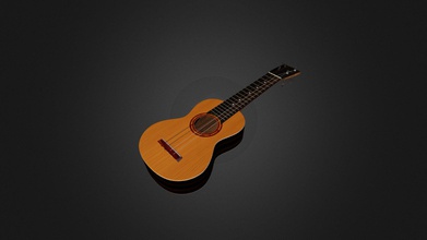 ukulele - modello 3d energyoverflow 1r3uu2f buy-link rimosso- 3d print model - Mito3D