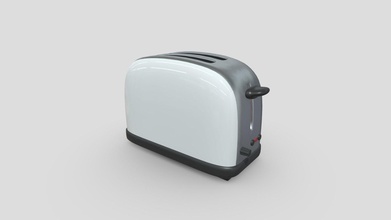 unbranded toaster - buy royalty free 3d model assetfactory 705609b 3d print model - Mito3D