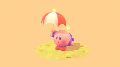 indeciso Kirby 3d modelo imad Hassan imadhassan d489a46 3d print model - Mito3D