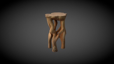 unique sculptural bar table - buy royalty free 3d model logniture 5d1ae11 chainsaw carved single piece log realized into all additional infromations feel contact me more our products visit logniturecom 3d print model - Mito3D