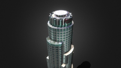 us bank tower - download free 3d model mitya petrov mitya-petrov 8222790 3d print model - Mito3D