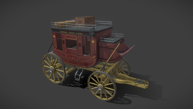 uns mail stagecoach - 3d-Modell kznykn 17d0e94 3d print model - Mito3D
