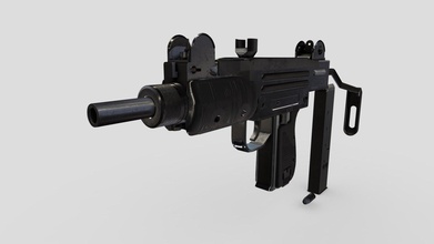 uzi arma fogo 3d modelo fvstudio78 129df7a 3d print model - Mito3D