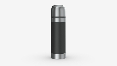 vacuum flask large plastic - buy royalty free 3d model hq3dmod aivisastics 22eacb1 3d print model - Mito3D