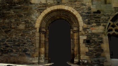 valle crucis abbey romanica 01 - modello 3d 3dheritage e2e3c24 https medievalheritageue principale-pagina patrimonio galles llantysilio-valle-crucis-abbazia di 3d print model - Mito3D