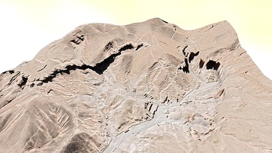 valle re tomba deserto Egitto carta geografica acquistare royalty gratuito 3d modello jonbimbo 5b4bb6c 3d print model - Mito3D