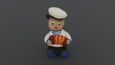vanya sailor - download free 3d model nik nikska 619793e personally adore traditional russian clay figurines one exactly case unfortunately i&rsquo ve dropped figurine floor chipped his hat bit now am going research restoration processes part my grandfather s collection he been collecting over 50 years you may enjoy other models https sketchfabcom collections sailor-figurines created decimated agisoft metashape shot canon 2000d disclaimer do not own any copyrights frankly know might even work original acquired owned please follow license terms use commercial product 3d print model - Mito3D