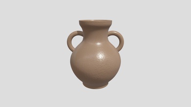 vase - buy royalty free 3d model edplus 547d024 subdivision level 1 mirrored textures 1024 x multiple brown colors texture materials formats stl obj fbx dae origin located bottom-center polygons 16560 vertices 8332 hope you enjoy 3d print model - Mito3D