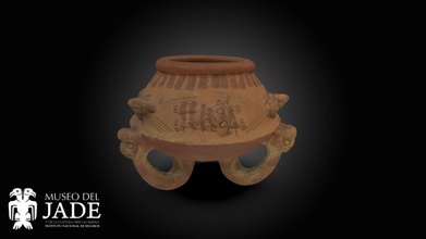 vasija globular - 3d model museo del jade la cultura precolombina museodeljadecr 7ce7417 3d print model - Mito3D
