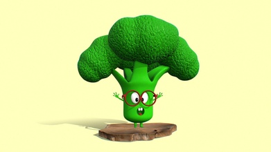 vegetales brócoli descargar gratis 3d modelo tashakosaykina 1523487 3d print model - Mito3D