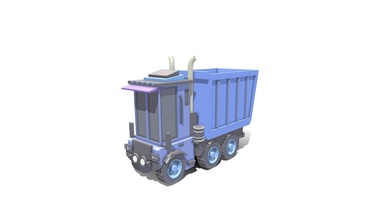 vehicle - truck lowpoly download free 3d model dumbgames cf71cba 3d print model - Mito3D