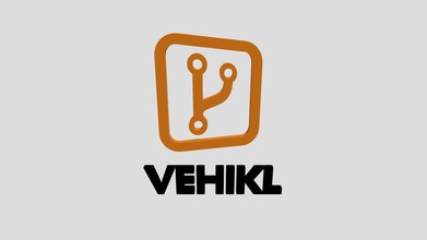 vehikl logo - download free 3d model deeppanchal 6f87321 3d print model - Mito3D