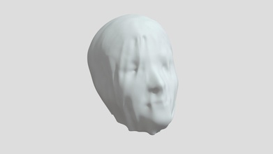 veiled face - 3d model tamas antal tamasantal ceb5266 3d print model - Mito3D