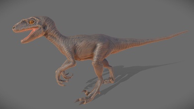 Velociraptor Kaufen Lizenzgebühren frei 3d Modell rauben y248 b7f7094 3d print model - Mito3D