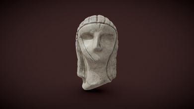 Venus Brassempouy Kaufen Lizenzgebühren frei 3d Modell dsv86 Archäologie Paläolithikum cultural heritage Kunst Skulptur 3d print model - Mito3D