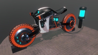 vicious-x - 3d model tanix3d 1d5cdb4 state art bike charging before its debut into street racing world 3d print model - Mito3D