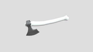 viking axe 3d model blender - maulsaprendice 6643233 3d print model - Mito3D