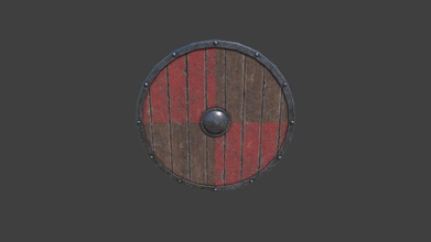 viking shield - 3d model danielbarker e3f04b4 have created part ongoing project am taking of 3d print model - Mito3D
