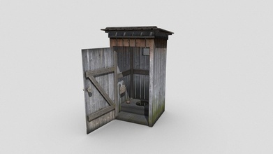 köy tuvalet satın almak telif Bedava 3d model Denis Loginovskiy denlog2 d452c54 3d print model - Mito3D