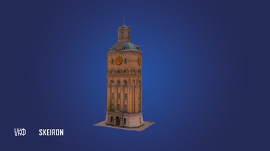 vinnytsia water tower - 3d model skeiron 9d5e9c0 3d print model - Mito3D